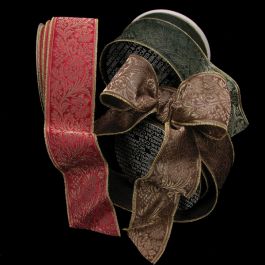 Gold Wired Tapestry Florence Ribbon