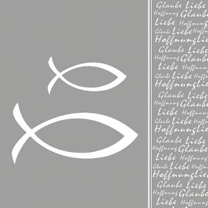 Glaube Fisch Silver Design