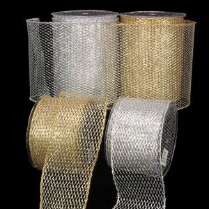 Wired Edge Mesh Ribbon