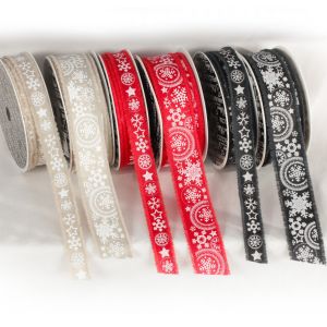 Fringed Edge Stars & Ice Ribbon