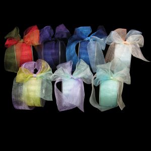 Rainbow Organdy Ribbon