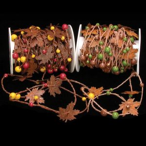 Maple Leaf Garland Ribbon