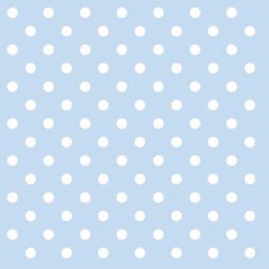 Pastel Blue Dots Design