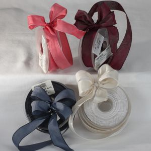 Wire Edge Taffata Ribbon