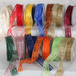 Frenchwired Satin Sheer Marla 1 inch