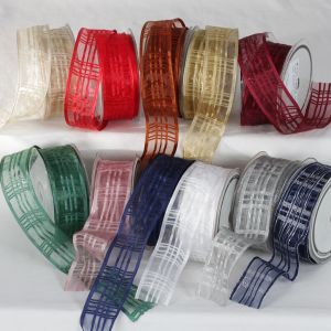 Frenchwired Satin Sheer Marla 1.5 inch