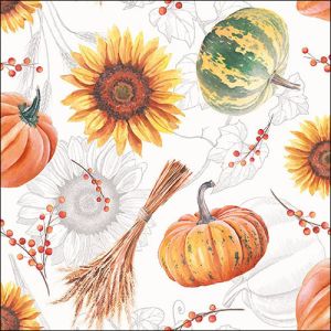 Pumpkins & Sunflowers Design