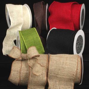 Wire Edge Burlap