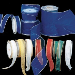 Wired Edge Organza Ribbon