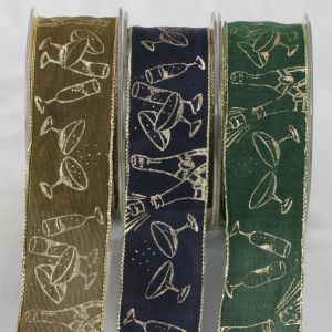 Champagne Party Ribbon