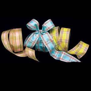 Wired Summer Plaid "Gatwick" Ribbon