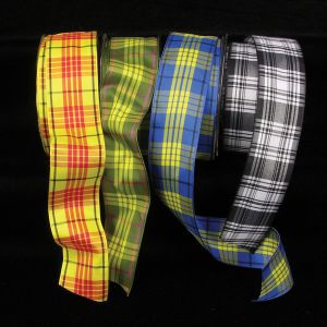 Wired Summer Plaid "Thames" Ribbon