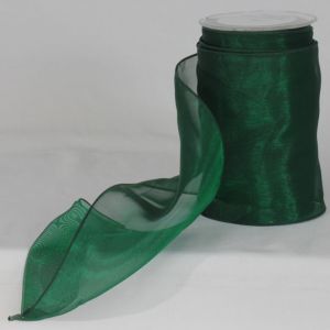 Wire Edge Organza 6 inch