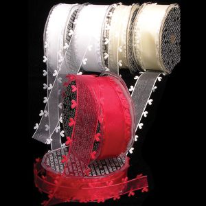 Heart Edge Organdy Ribbon