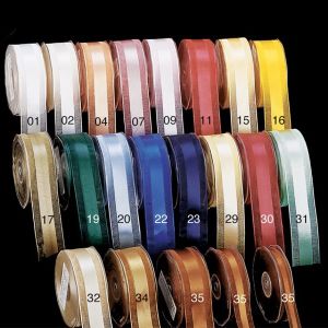 Satin Center Organdy Margaritte Ribbon