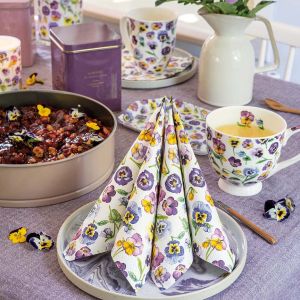 Pansy All Over Design