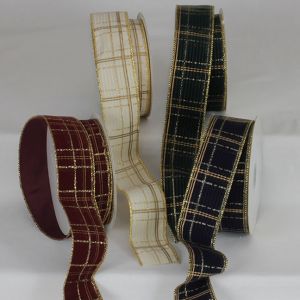 Wired Velvet X-mas Present Ribbon