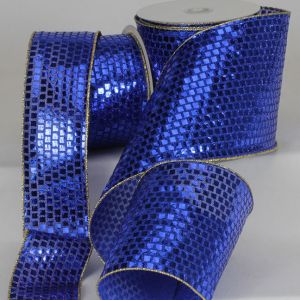 Wire Edge Fabric Bright Night Ribbon