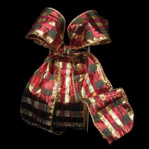 Wire Edge Semi Sheer Copper Dream Ribbon