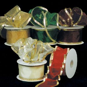 Wire Edge Starry Edge Ribbon