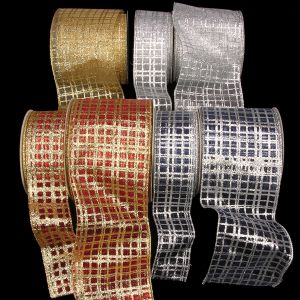 Wired Semi Sheer "Jeremy" Ribbon
