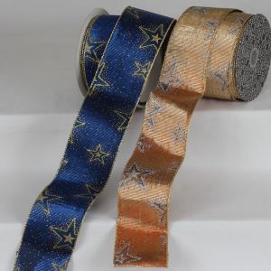 Wired Holo Lame "Star Shine" Ribbon