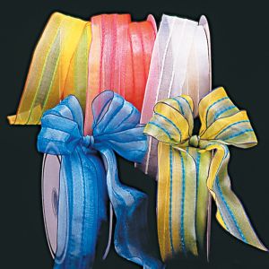 Wired Semi Sheer Ayse Ribbon
