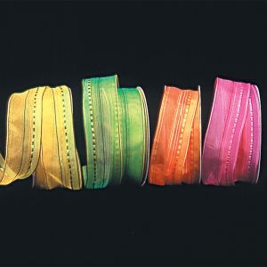 Wired Semi Sheer Melanie Ribbon
