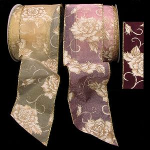 Wired Semi Sheer Lady Rose