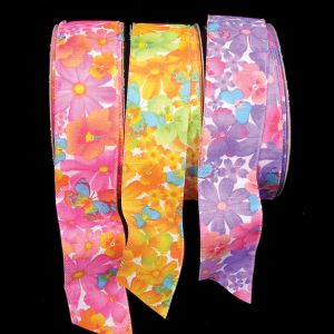 Wired Print "Spring" Ribbon