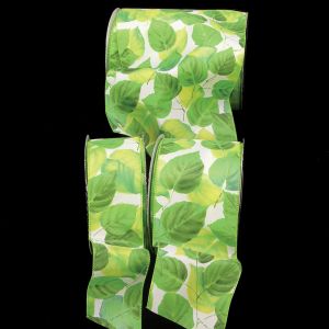 Wired Print "Foliage" Ribbon