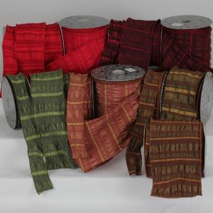 Wired Edge Fabric "miakaa" Ribbon
