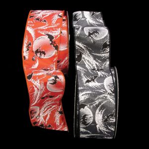 Wired Halloween Bats Ribbon