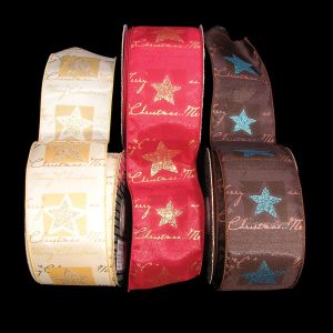 Wired Holiday Star Ribbon