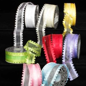 Wire Rose Edge Ribbon