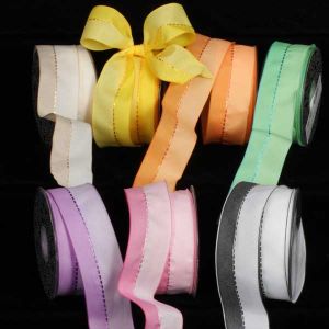 Wire Edge Dark Light Ribbon