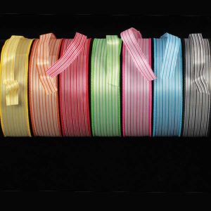 Wired Thin Stripe Ribbon