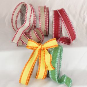 Wired Burlap de Cuisine Ribbon