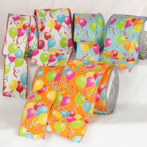 Wired Balloon Party Ribbon