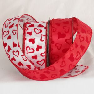 Wired Flock Valentine Ribbon