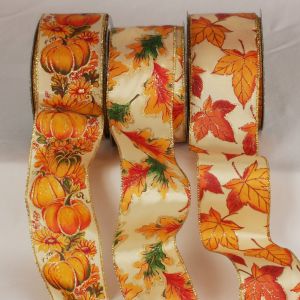 Wired Fall Colors Ribbon