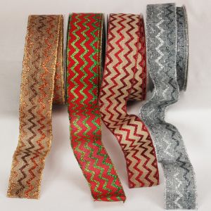 Wired Sparkle Chevron Ribbon