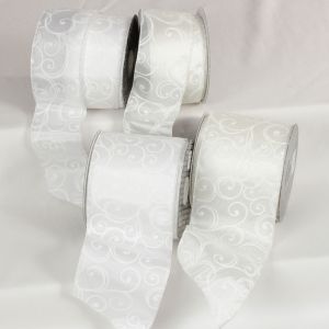 Wired Wedding Swirl Ribbon