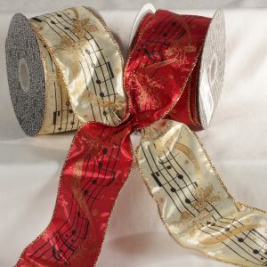 Wired Lame Notes Ribbon