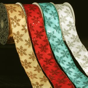 Wired Sequin Stitch Copo Ribbon