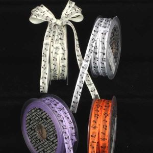 Woven Notes Ribbon