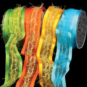 Wired Georgette "Wuschel" Ribbon
