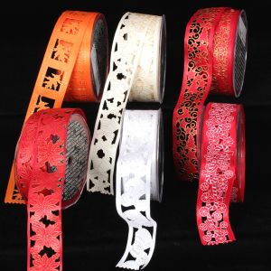 Wired Cut Out Ribbon