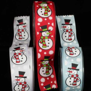 Wired Snowman Ribbon