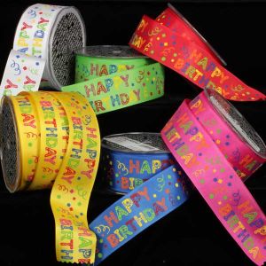 Wired Happy B-Day Ribbon
